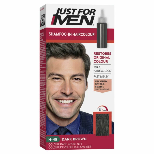 Just for Men Hair Colour 45 Natural - Dark Brown