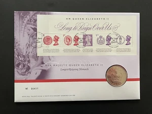Coin Cover - 2015 Long to Reign Over us with £5 coin included. - Picture 1 of 1