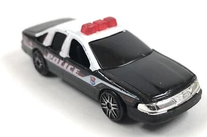 Yat Ming Ford Crown Victoria Nº 840 Police Patrol Negro/Blanco Suelto - Imagen 1 de 8