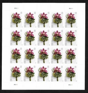#5457 Contemporary Boutonniere 2020 (forever) - MNH Sheet of 20 - Bild 1 von 2