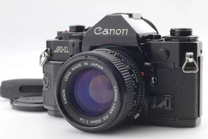 【NEUWERTIG mit Trageriemen】 Canon A-1 Schwarz Kleinbildkamera Neu NFD 50mm f/1.4 aus JAPAN - Bild 1 von 14