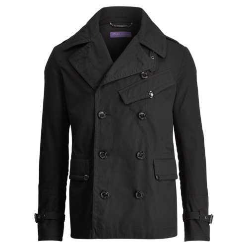 Arthur professioneel Auto $2,995 Ralph Lauren Purple Label Warrington Navy Wool Peacoat Car Coat  Jacket | eBay