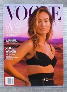 Vogue Magazine January 2022 Olivia Wilde Frances Haugen Vogue Values Fashion - Picture 1 of 3