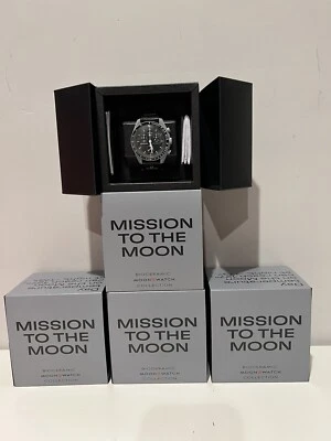 Swatch X Omega Bioceramic Mission To The Moon - SO33R100 - Ready to Ship - Image 1 of 2