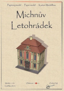 Kartonmodell Sommerpalais Michna 1:150 Ondrej Hejl - Bild 1 von 1