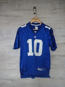 New York Giants Manning Reebok VTG Football NFL Jersey L Boys Fit XS / Small - Picture 1 of 4