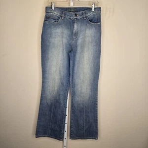 Lauren Jeans Co. Ralph Lauren Damengröße 10 Bootcut blau Denim Jeans - Bild 1 von 12