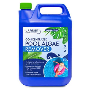 Jarder Pool Algae Remover 5L SPA Hot Tub Algaecide Prevents Regrowth Concentrate - Picture 1 of 4
