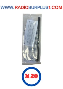 20 x Antena Látigo Motorola PMAE4016A UHF para CP200 CP200D 403-520Mhz - Imagen 1 de 1