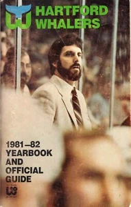 Autographed Hartford Whalers 1981-82 Yearbook /Media Guide 27 Signatures - Picture 1 of 24