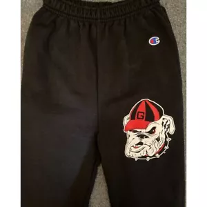 Pantalones deportivos Champion Georgia Bulldogs para mujer XS negros UGA fútbol SEC - Imagen 1 de 12