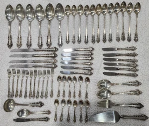 Medici New by Gorham Sterling Silver Flatware Set of 64 pc - Picture 1 of 15
