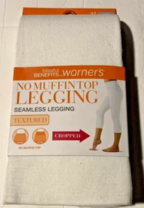 Blissful Benefits - Warner's Women's No Muffin Top Legging - XS - White - NEW - Picture 1 of 2