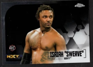 2020 Isaiah Swerve Scott Topps Chrome WWE Rookie RC NXT #81 - Picture 1 of 2