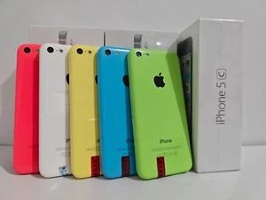 Apple iPhone 5c 8/16/32GB - Unlocked 5 colors IOS10 NO box - Afbeelding 1 van 10