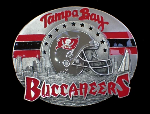 TAMPA BAY BUCCANEERS LTD.ED. COLLECTIBLE BELT BUCKLE #2336/10000 VINTAGE 1997 Cover