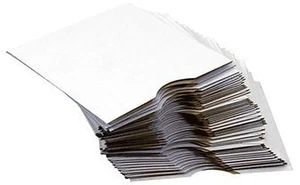 PACK OF 50 CD CARD SLEEVES CARDBOARD SLEEVES 200GSM CARDBOARD WALLET MAILER - Picture 1 of 2