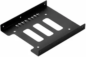 2,5"" bis 3,5"" Metall SSD HDD Montage Adapter Kit Festplatte Laufwerk Halter Dock - Bild 1 von 4