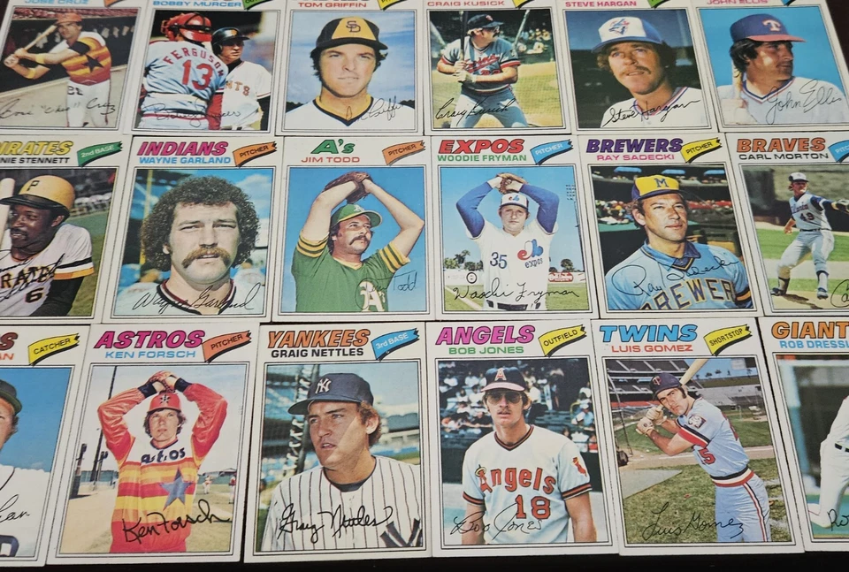 1977 TOPPS BASEBALL WELL CENTERED #11-350 YOU PICK SEE SCANS HIGH GRADE CARDS - Image 1 of 1