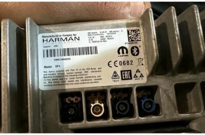 Code CODICE RADIO CHRYSLER JEEP COMPASS PANSONIC HARMAN ALPINE AUTORADIO  - Immagine 1 di 4