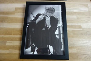 LEONARD COHEN - POSTER ORIGINAL ENCADRE !! ORIG PICTURE FRAMED - Foto 1 di 3