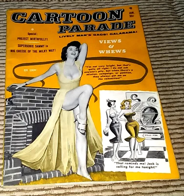 CARTOON PARADE V1N9 Jan., 1961 Bill Ward-a, SUPERSONIC SAMMY by Basil Wolverton - Image 1 of 3