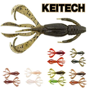 KEITECH 2.8" Crazy Flapper | 7cm 3,5g | Top Gummi Krebs Barsch Gummikrebse Japan - Bild 1 von 8