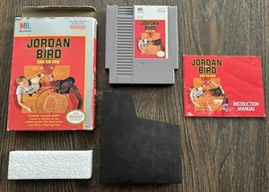Jordan vs Bird: One on One Complete in Box CIB (Nintendo, NES 1989) - Picture 1 of 16