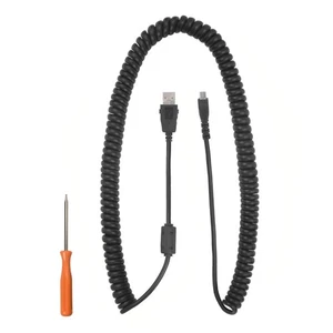 Kompatibles Nuance® Dragon PowerMic 4 Mikrofonkabel - Einfach zu ersetzen (5' - 10 - Bild 1 von 1