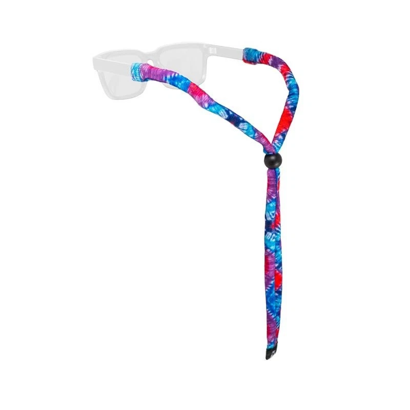 Chums - Retenedor de gafas de algodón LTD original - Monturas estándar - Remolino rojo/azul Foto 1 de 1