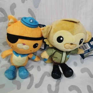 Peluche Octonauts Above & Beyond Crew Kwazii & Paani 9"  - Photo 1/4