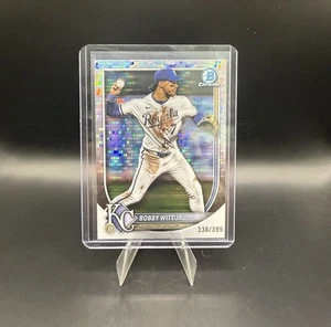 BOBBY WITT JR. 2025 BOWMAN CHROME VETERANS PULSAR REFRACTOR /399 - Picture 1 of 2