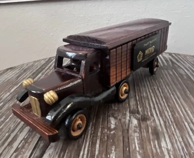Wooden 18 Wheeler Advertising Collectible Toy Truck For Truck Part Company - Image 1 of 4
