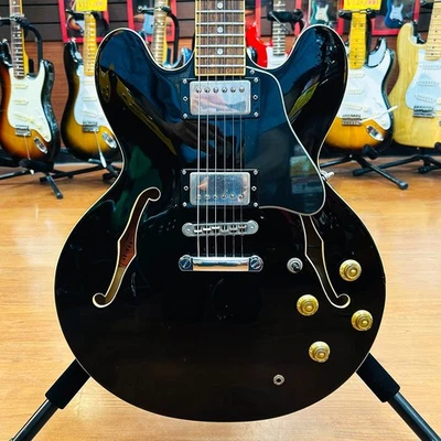 Burny RSA-55 Used Rosewood fingerboard BLK w/Soft case - Image 1 of 3