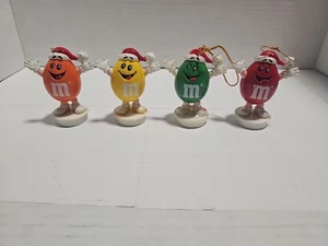 M&M's gelbe M&M Weihnachtsfigur Ornament 1988 - Bild 1 von 3