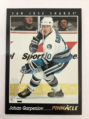 1993-94 Pinnacle - Johan Garpenlov #63 French - Image 1 of 2