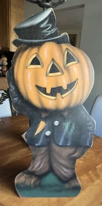 RARE Halloween Boardwalk Originals Bonnie Barrett Signed Jackolatern  31" - Bild 1 von 6