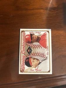 ALBERT PUJOLS / STAN MUSIAL 2001 Fleer Platinum Winning Combinations Rookie RC! - Picture 1 of 1