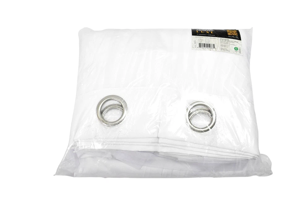 Home Catarina Layered Solid Blackout and Sheer Window Curtain Panel 2