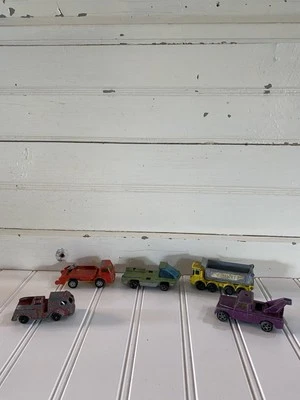 Lot Of 5 Matchbox, Tootsie, Corgi Junior and Hot Wheels Trucks - Image 1 of 4