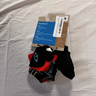 Giro Bravo Jr Juvenil Niño Extra Pequeño Talla L Ciclismo MTB Bicicleta Guantes Explosión Foto 1 de 2