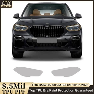 For BMW X5 M SPORT 2019-2023 Headlights PreCut Paint Protection Film PPF TPU - Picture 1 of 19