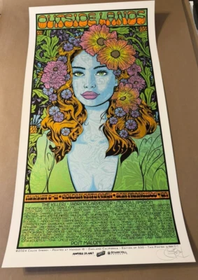 Póster firmado por Chuck Sperry Outside Lands San Francisco 2024/550 OSL Foto 1 de 4