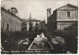 BRESCIA - MONUMENTO AL MATEMATICO NICCOLO' TARTAGLIA - VIAGG. 1961 -8569- - Imagen 1 de 1
