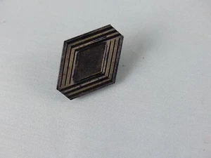 RENAULT ancien petit sigle emblème logo insigne monogramme intérieur plastique - Imagen 1 de 2