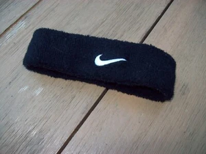 Nike Frottee Stirnband schwarz - Bild 1 von 2