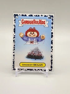 Raggedy REGAN 2022 Topps Garbage Pail Kids Book Worms #43b Inkwell Black - Picture 1 of 2