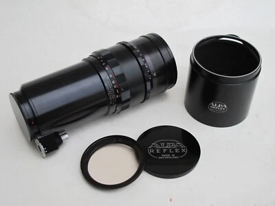 RARE Alpa 150mm f:2.8 Apochromat Kinoptik Paris lens with caps/filter/hood MINTY - Image 1 of 4