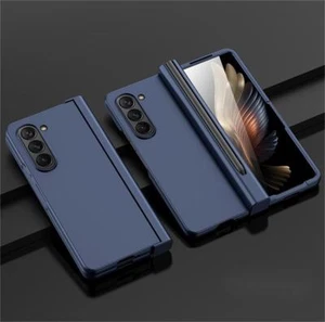 For Samsung Galaxy Z Fold 7 6 5 4 3 Slim PC Hinge Case Cover with Pen Slot & Pen - Picture 1 of 20