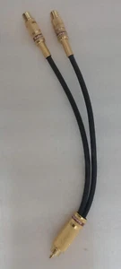 RCA Y Jack RCA Adapter RCA Y Splitter Connector Cable 1 Male to 2 Female Plug - Picture 1 of 5